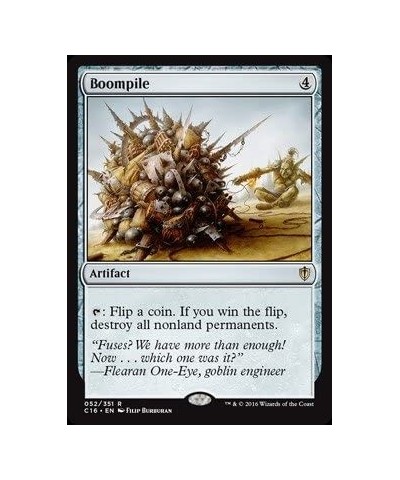 Boompile (052/351) - Commander 2016 $11.29 Card Games