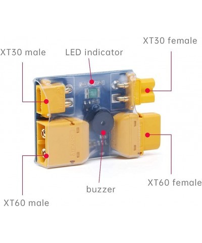 XT30/ XT60 Smoke Stopper with Alarm Buzzer+ Tool Bag $39.39 Remote & App Controlled Vehicles