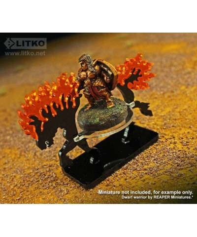 Nightmare Steed Character Mount with 25x50mm Base $27.99 Game Accessories