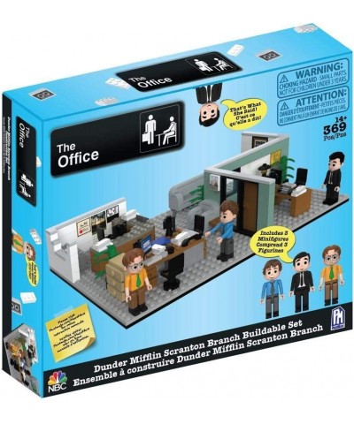 Dunder Mifflin Scranton Branch Construction Set (369 Pieces) with Updated Characters $76.55 Toy Building Sets