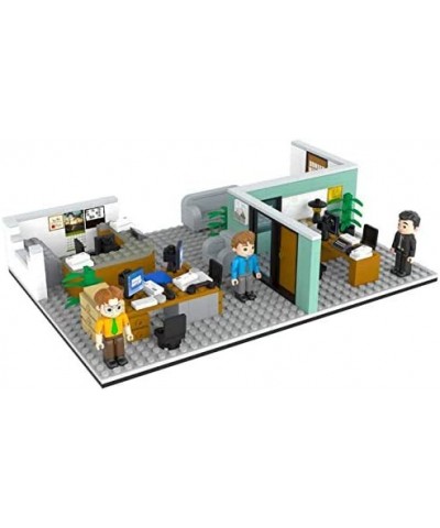 Dunder Mifflin Scranton Branch Construction Set (369 Pieces) with Updated Characters $76.55 Toy Building Sets