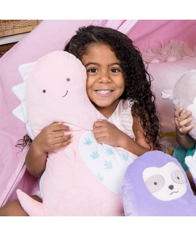 Glow Squishy Pillow-Stuffed Animal 16 inches Pink Dino $31.61 Kids' Plush Toy Pillows