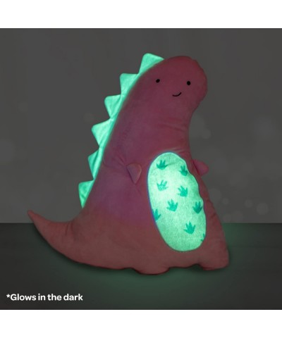 Glow Squishy Pillow-Stuffed Animal 16 inches Pink Dino $31.61 Kids' Plush Toy Pillows