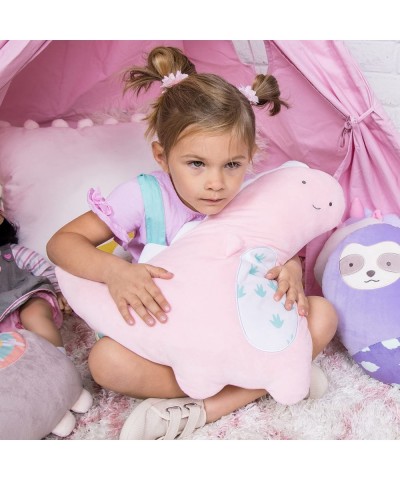 Glow Squishy Pillow-Stuffed Animal 16 inches Pink Dino $31.61 Kids' Plush Toy Pillows