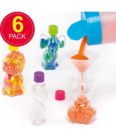 AF360 Animal Sand Art Bottles - Pack of 6 to Fill with Loose Glitter Or Sand Art for Crafting and Ornament Making $17.04 Kids...