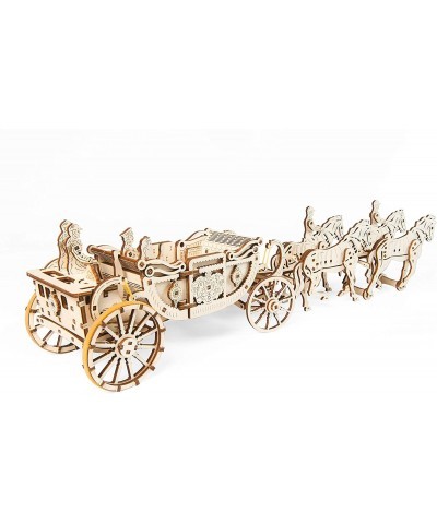 Royal Carriage 3D Wooden Model for Self-Assembling Educational Craft Set Best Gift $64.42 3-D Puzzles