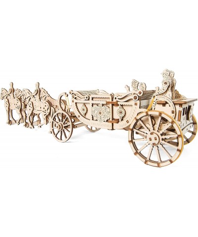 Royal Carriage 3D Wooden Model for Self-Assembling Educational Craft Set Best Gift $64.42 3-D Puzzles