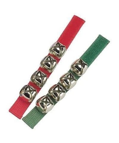 CHRISTMAS JINGLE BELL BANDS ~ Set of 2 Bells(Red & Green) - Music Collection - Kid's Instrument $58.12 Kids' Musical Instruments