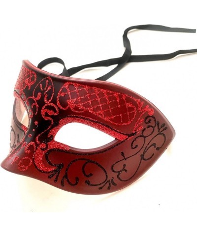 Red Masquerade Ball Mask Pair Cosplay Prom Dance Birthday Party Wear or Deco (Pair for 2 Masks) $45.44 Kids' Dress-Up Accesso...