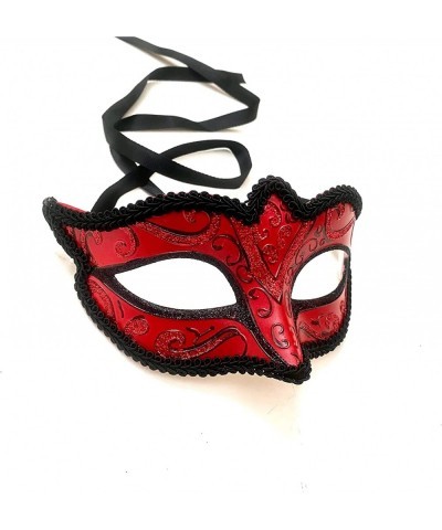 Red Masquerade Ball Mask Pair Cosplay Prom Dance Birthday Party Wear or Deco (Pair for 2 Masks) $45.44 Kids' Dress-Up Accesso...