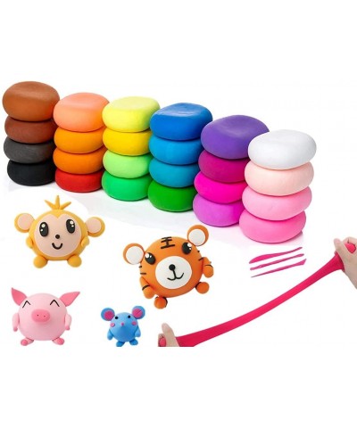 Air Dry Clay Kit for Kids Non Toxic Modeling Clay DIY Clay Gift for Boys Girls Craft plasticine Kits with Tool Booklet Up to ...