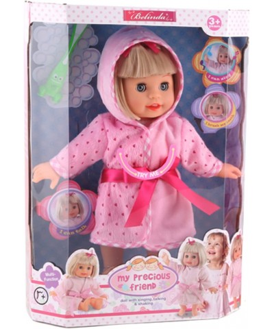 Belinda Brush Teeth Doll 12" Interactive Vinyl Dolls Singing Talking Cuddly Baby with Shaking Head $49.57 Dolls