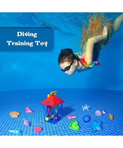 52 Pieces Sinking Dive Gem Pool Toy Set Colorful Big Diving Gems Dive Crystals Summer Underwater Swimming Toy Set with Velvet...