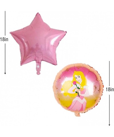 5PCS Disney Princess Sleeping Beauty Foil Balloons For Kids Birthday Baby Shower Princess Themed Party Decorations $15.60 Kid...