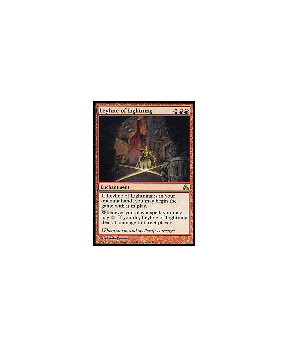 Magic: the Gathering - Leyline of Lightning - Guildpact $10.40 Card Games