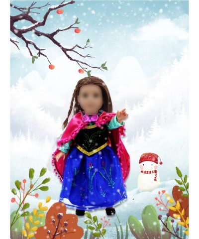 18 Inch Doll Clothes 2set Princess Costume Dress Fits 18" Girl Dolls It's Perfect for Thanksgiving Day Christmas Theme Party ...