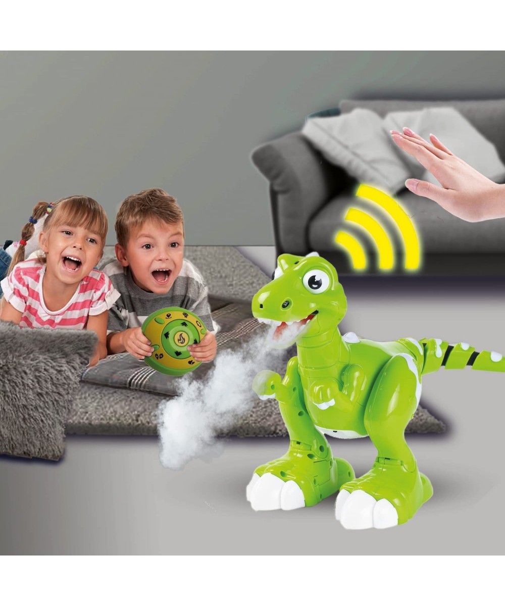 – Remote Control Dinosaur Toys for Kids 3-5 – Multifunctional Dinosaur Toys for Kids 5-7 with Mist Spray 360° Rotation Sing &...