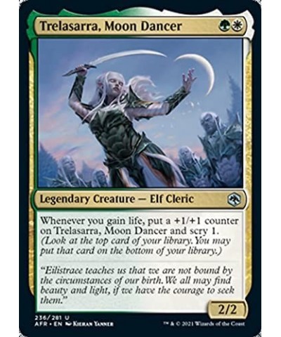 Magic: the Gathering - Trelasarra Moon Dancer (236) - Foil - Adventures in The Forgotten Realms $11.20 Trading Cards & Access...