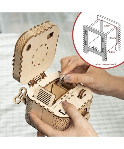 3D Wooden Puzzle Password Box Model Kits for Adults and Teens to Build Combination Lock Mechanism Christmas/Birthday $59.16 3...