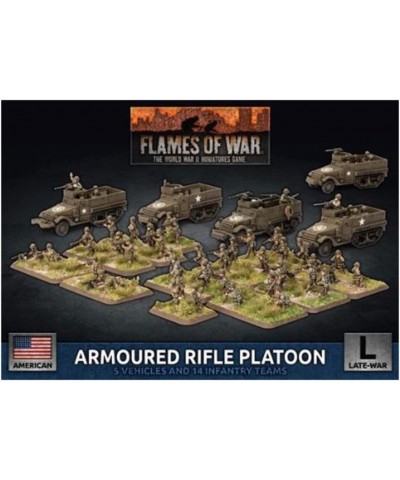 Flames of War: Late War: United States: Armored Rifle Platoon (UBX75) $82.40 Game Accessories