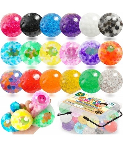 18 Pack Sensory Stress Balls for Kids and Adults- Sensory Toys for Autistic Children - Fidget Toys Stress Relief - Prize Box ...