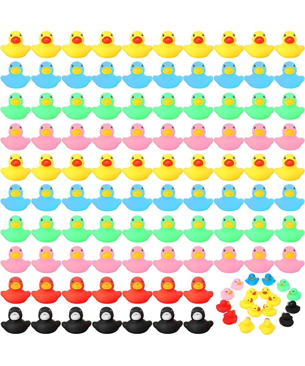 300 Pcs Rubber Ducks Bath Toy Float Squeak Mini Yellow Ducks Tiny Shower Rubber Ducks Bathtub Toy Pool Toy for Party Supplies...