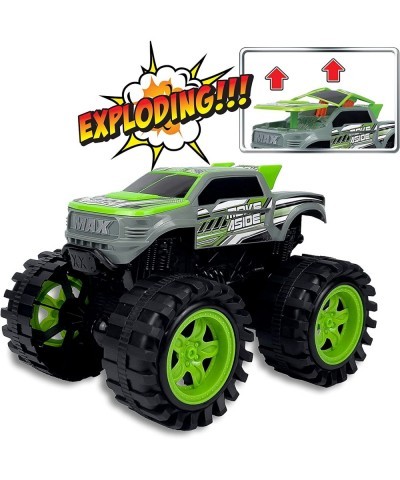 Exploding Monster Truck with Explosive Crash Sounds and Lights Smash It Up Again and Again Toy Car for Boys and Girls 3 Years...