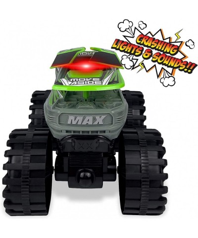 Exploding Monster Truck with Explosive Crash Sounds and Lights Smash It Up Again and Again Toy Car for Boys and Girls 3 Years...