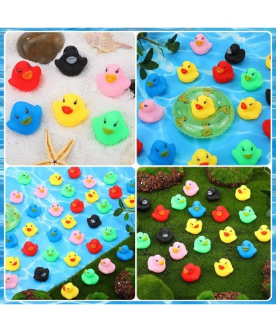 300 Pcs Rubber Ducks Bath Toy Float Squeak Mini Yellow Ducks Tiny Shower Rubber Ducks Bathtub Toy Pool Toy for Party Supplies...