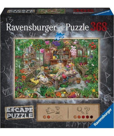 Escape Puzzle - The Cursed Greenhouse 368 Piece Jigsaw Puzzle for Kids and Adults Ages 12 and Up - 16530 - an Escape Room Exp...