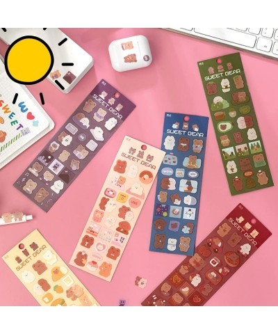 360PCS 6 Set 12 pages Cute Stickers Cartoon Decoration PET DIY Laptop Water Bottles Diary Hand Account Animal Scrapbook Daily...