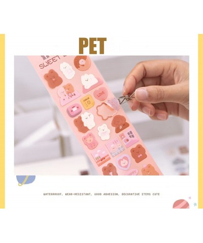 360PCS 6 Set 12 pages Cute Stickers Cartoon Decoration PET DIY Laptop Water Bottles Diary Hand Account Animal Scrapbook Daily...