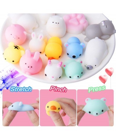 16 Pcs Mochi Animals Toys Lovely Squishies Mochi Cat Stress Relief Toys Mochi Animals Toys Mini Animals Cat Easter Gifts $16....