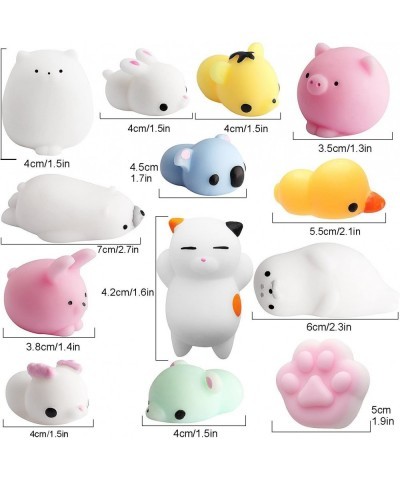 16 Pcs Mochi Animals Toys Lovely Squishies Mochi Cat Stress Relief Toys Mochi Animals Toys Mini Animals Cat Easter Gifts $16....