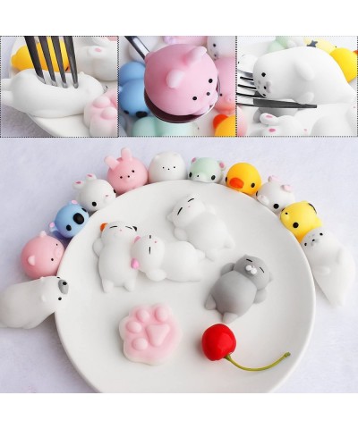 16 Pcs Mochi Animals Toys Lovely Squishies Mochi Cat Stress Relief Toys Mochi Animals Toys Mini Animals Cat Easter Gifts $16....