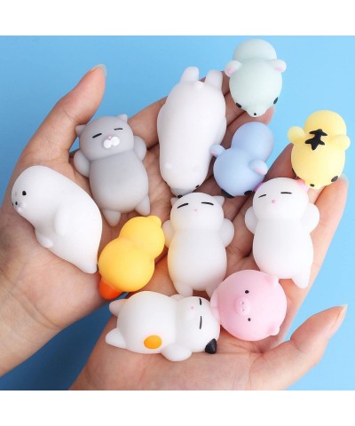 16 Pcs Mochi Animals Toys Lovely Squishies Mochi Cat Stress Relief Toys Mochi Animals Toys Mini Animals Cat Easter Gifts $16....