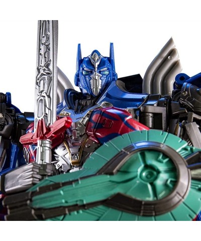 Transformer Toys Last Knight Leader Class Optimus Prime KO Action Figure Toys 8.6 Inch $85.07 Action Figures