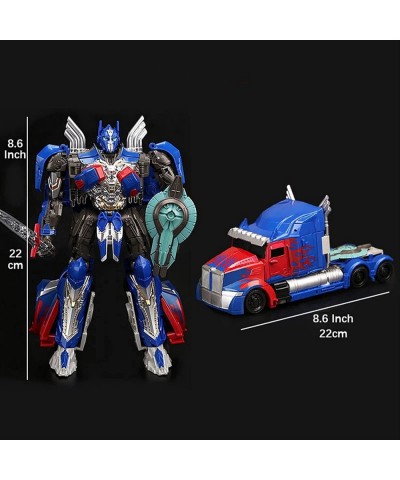 Transformer Toys Last Knight Leader Class Optimus Prime KO Action Figure Toys 8.6 Inch $85.07 Action Figures