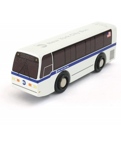 Munipals New York City Bus Wooden Roadway Nova Bus RTS-06–Child Safe and Tested Wood Toy Bus $40.80 Toy Vehicle Playsets