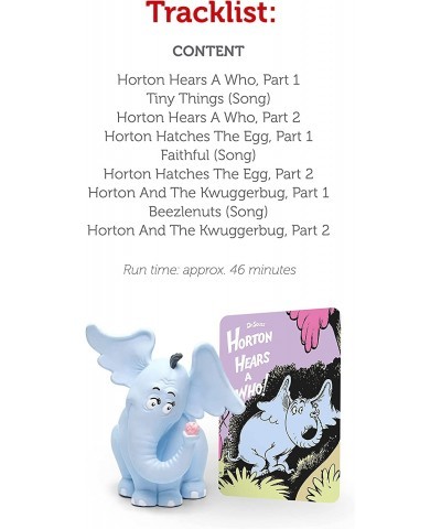 Horton Audio Play Character from Horton Hears a Who! by Dr. Seuss $34.09 Electronic Learning & Education Toys