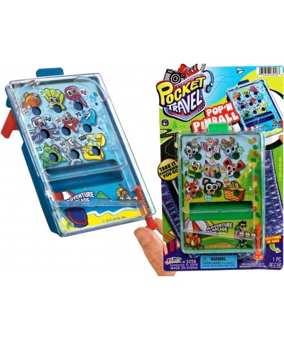 Pocket Travel - Pinball Game Toy (1 Pinball Game) Mini Portable Pinball Games for Kids and Adults. Retro Tabletop Handheld Ga...