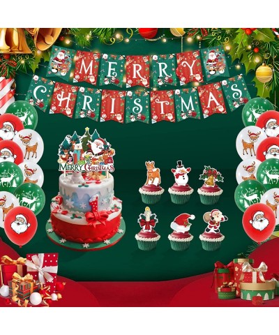 christmas party supplies Serves 24 - christmas paper plates and napkins heavy duty Complete Pack Includes Xmas Paper Plates a...