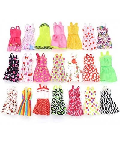 Doll Clothes for Barbie Dresses Gown with Shoes Outfit Set for Xmas Birthday Gift(69 Pack) $14.81 Doll Accessories