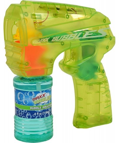 Bubble Blaster with Light – LED Bubble Blower Toy | Summer Fun Outdoor Birthday Party Favors for Kids | Color May Vary – Maxx...