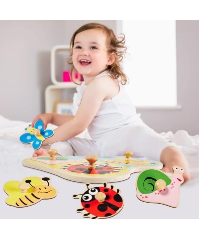 Wooden Puzzles For Toddlers 1-3 Toddler Puzzles Ages 2-4 Wooden Toddler Puzzles Ages 1-3 Baby Puzzles 12-18 Months Toddler Le...