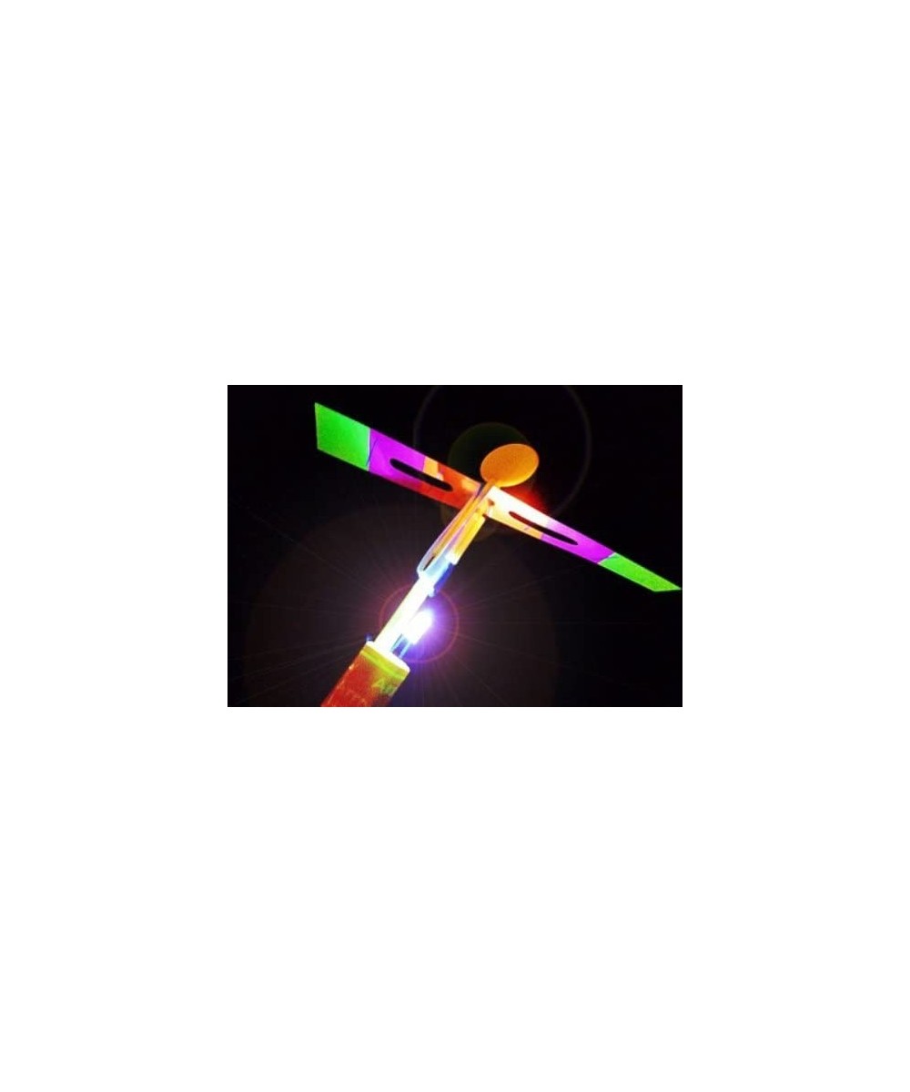 Light Up Glowing Slingshot Helicopter Flashing Bright Lights (10) $16.85 Flying Toys