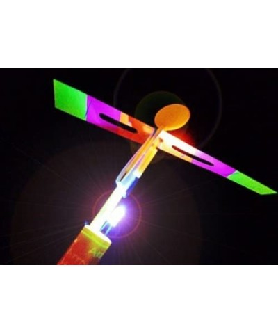 Light Up Glowing Slingshot Helicopter Flashing Bright Lights (10) $16.85 Flying Toys