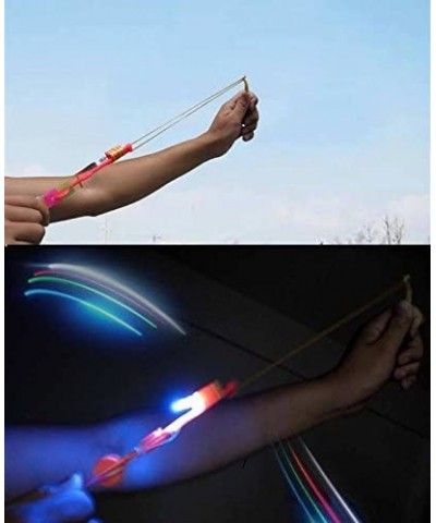 Light Up Glowing Slingshot Helicopter Flashing Bright Lights (10) $16.85 Flying Toys