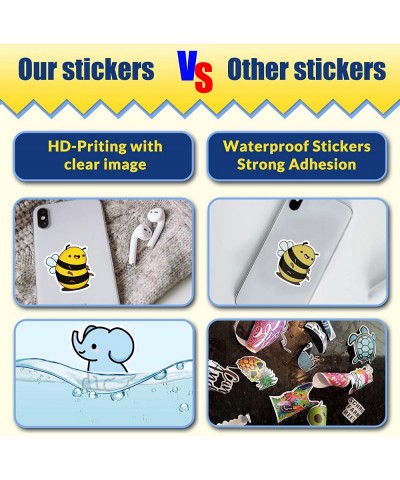 50 PCS Cute Animal Stickers - Cool Vinyl Sticker for Water Bottles Computer Phone Laptop - Funny Waterproof Stickers for Teen...