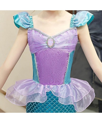 Girls' Princess Mermaid Costume Dress Birthday Halloween Christmas Party Outfit Size 3-10 $50.28 Kids' Costumes